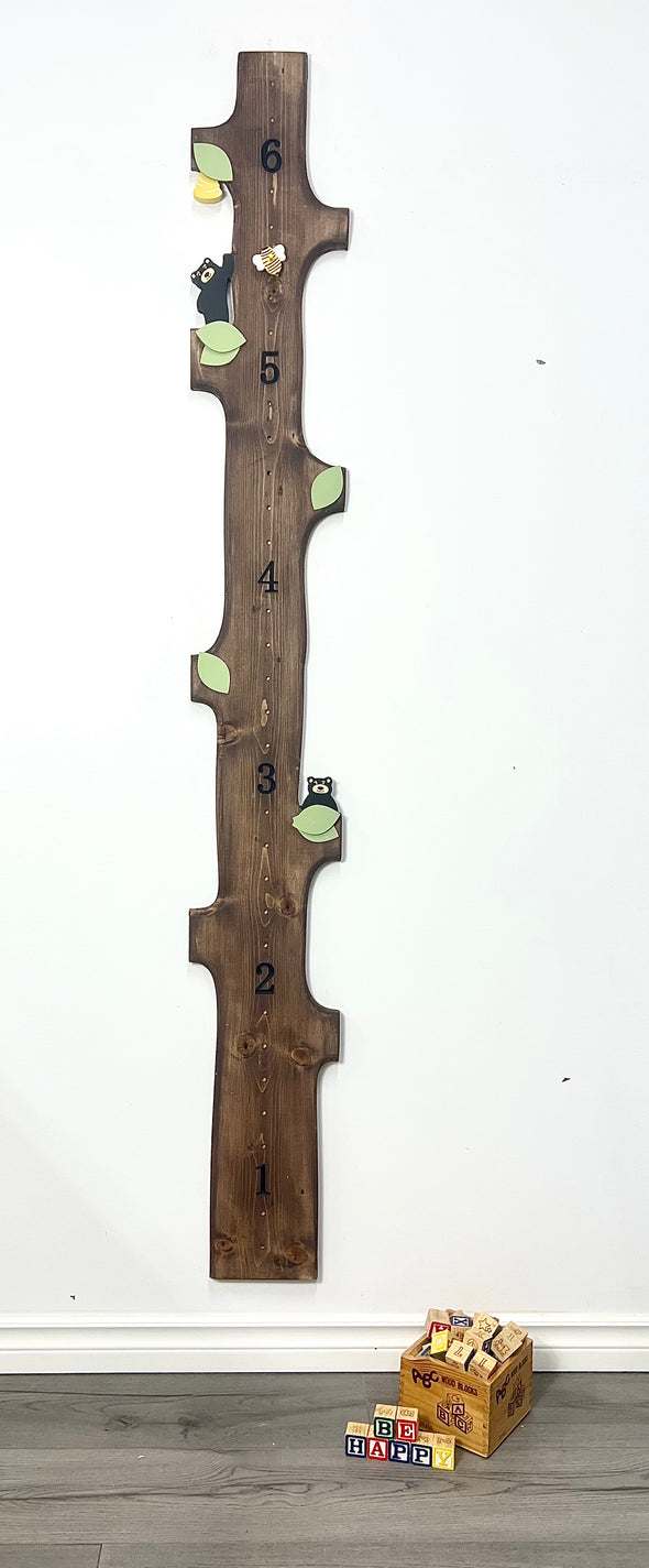 Woodland Bear - With Height Marker