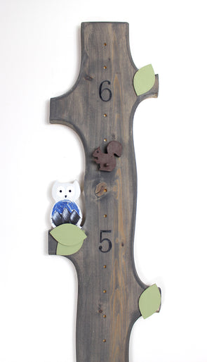 You're a Hoot Owl - Mountain Man with height Marker - Blossom and Sprout Growth Charts