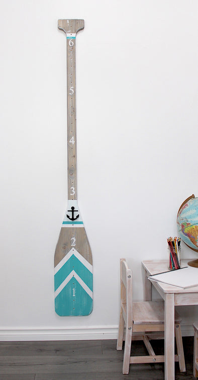 Paddle - Blue Breeze with Height Markers